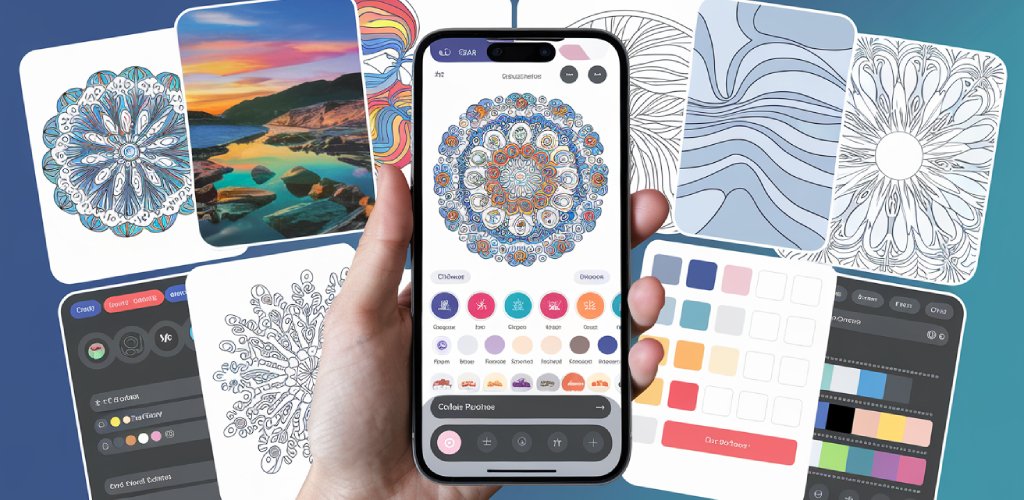 Best Adult Coloring Apps for Stress Relief