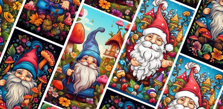 Gnome Coloring Adults app on play store