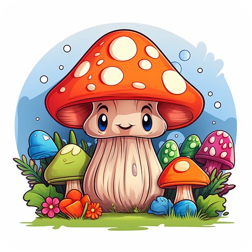 Mushroom Coloring App